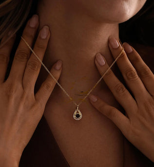 The Elena Drop Necklace